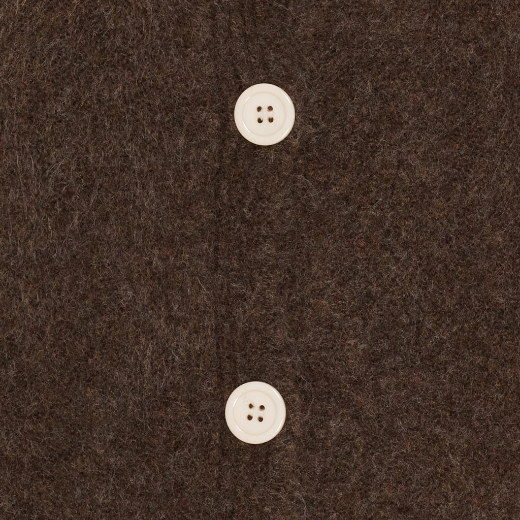 Stickad Cardigan Moro/Beige - Mjuk Kofta Marta du Chateau