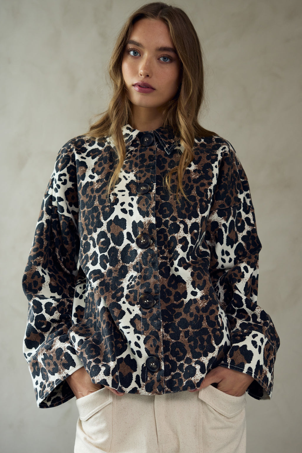 Kaisanna Jacket Leopard