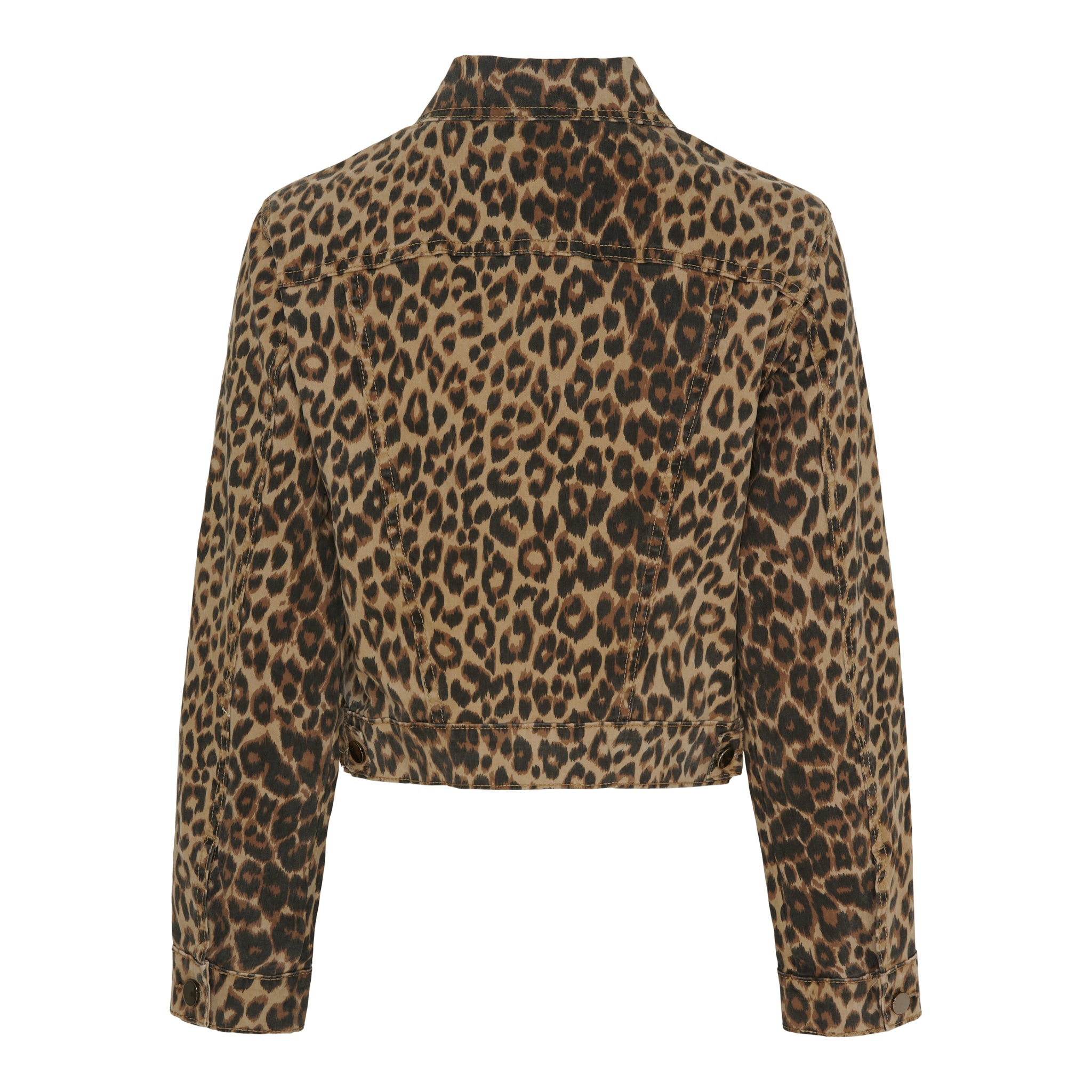Mdc Adna Jeansjacket Leopard
