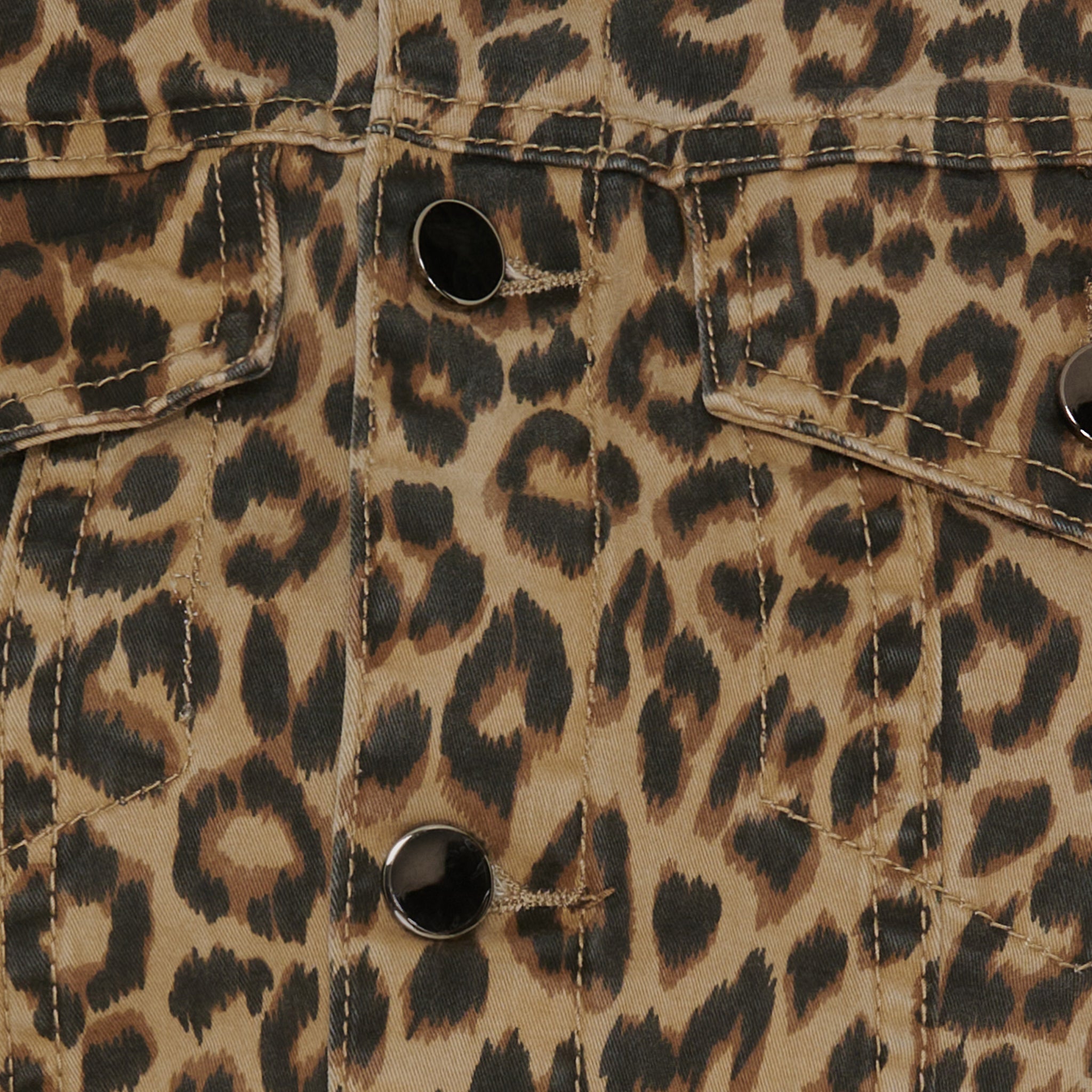 Mdc Adna Jeansjacket Leopard