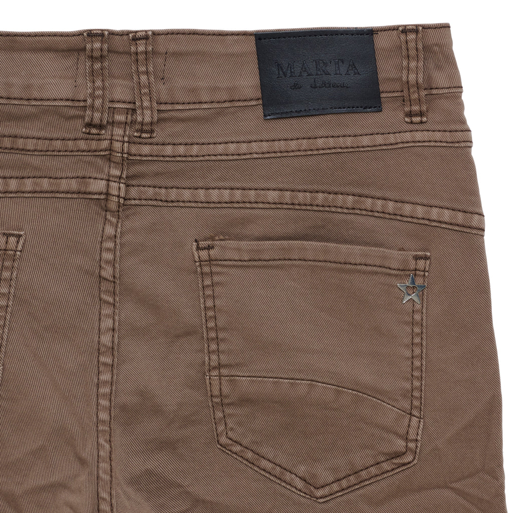 Nora Jeans Mocha Brown – Slim Fit | Marta du Chateau