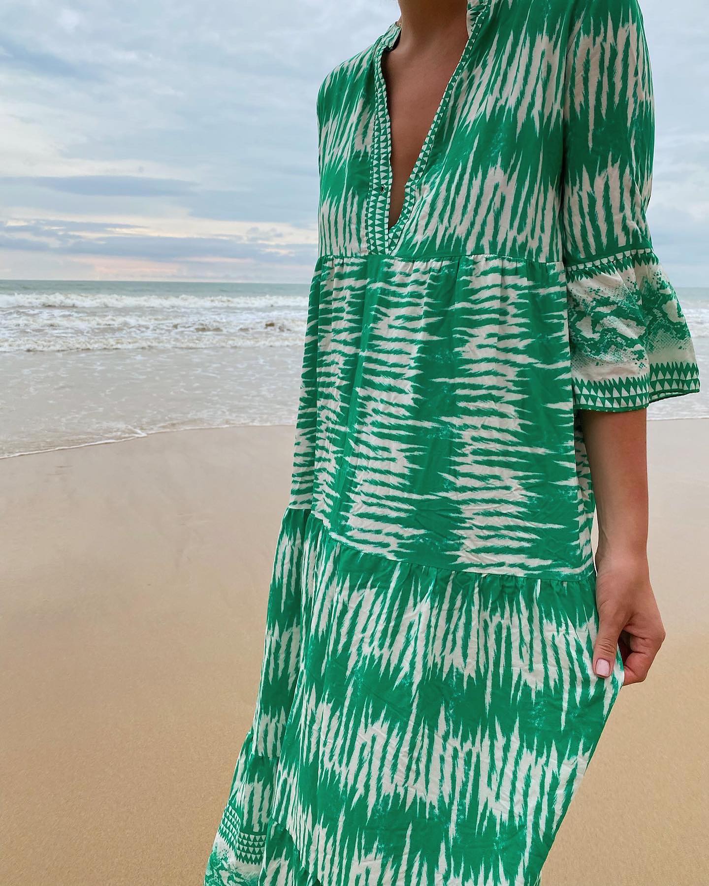 Vilde Dress Gucci Green – Tiffany