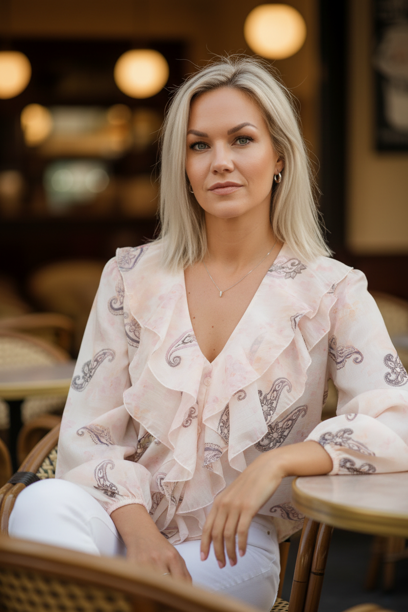Alena Shirt – café