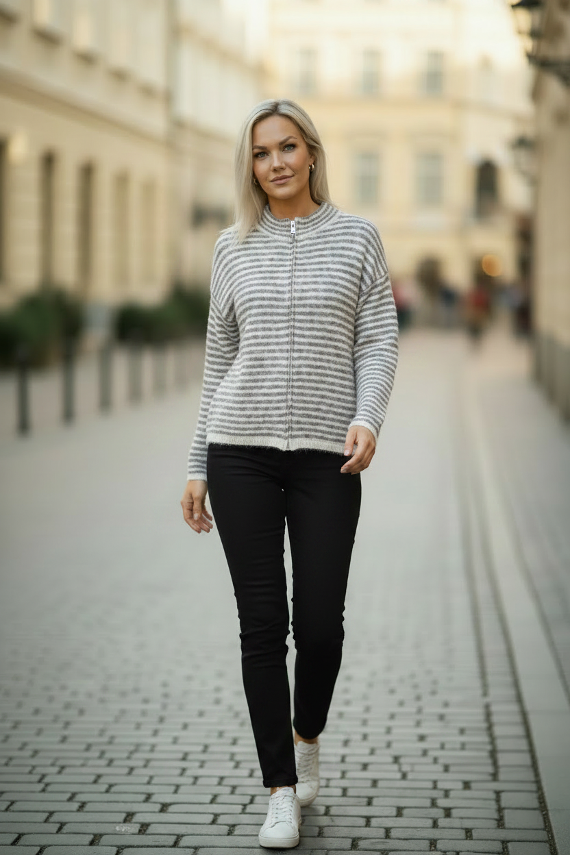 Anais Cardigan – Svarta byxor 1