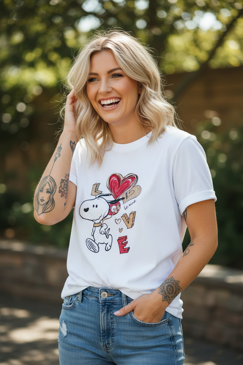 Avslappnad skrattande