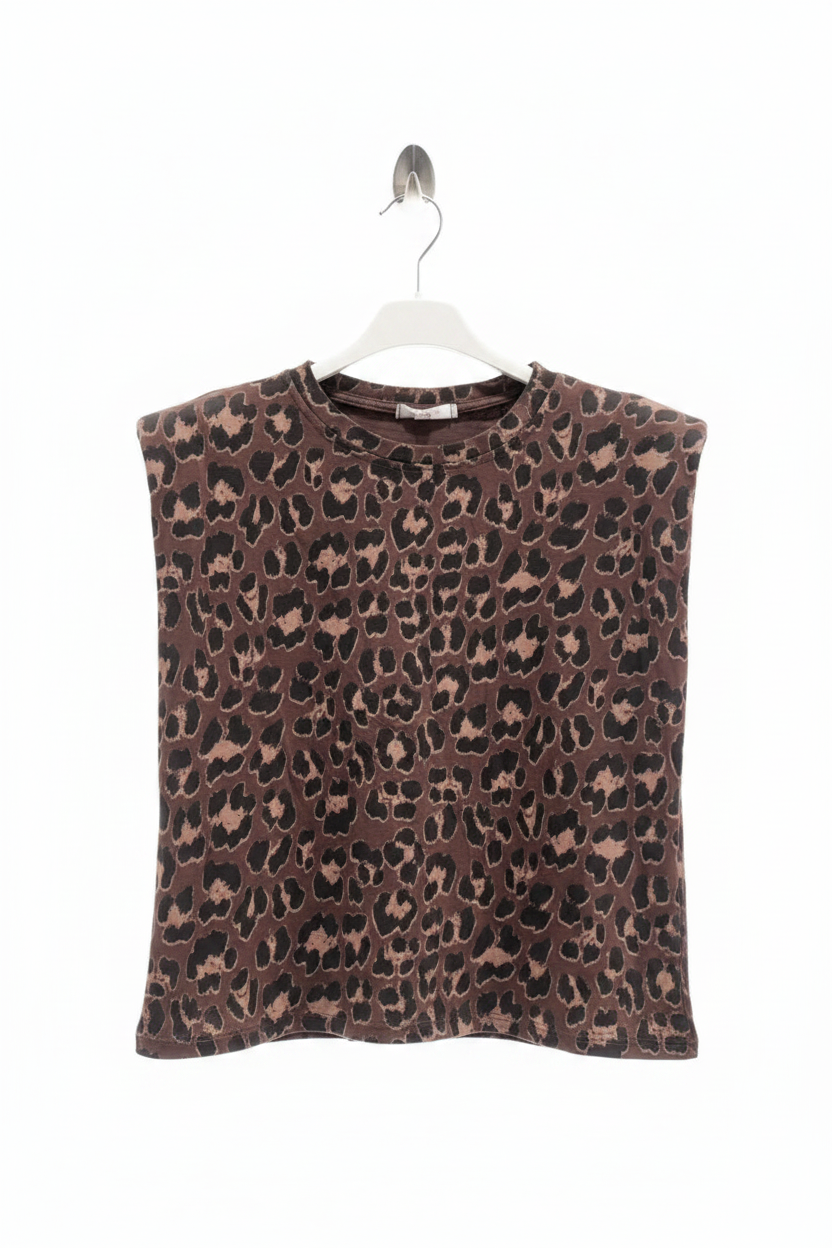Brun leopardtopp produktbild