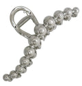 Bullet hair clip - stainless steel