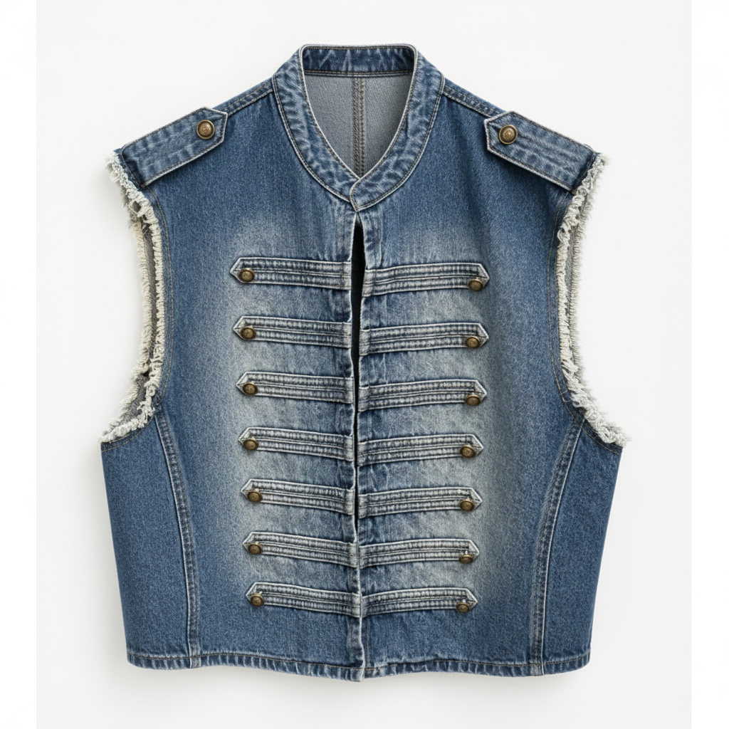 Denim Vest – Ren produktbild