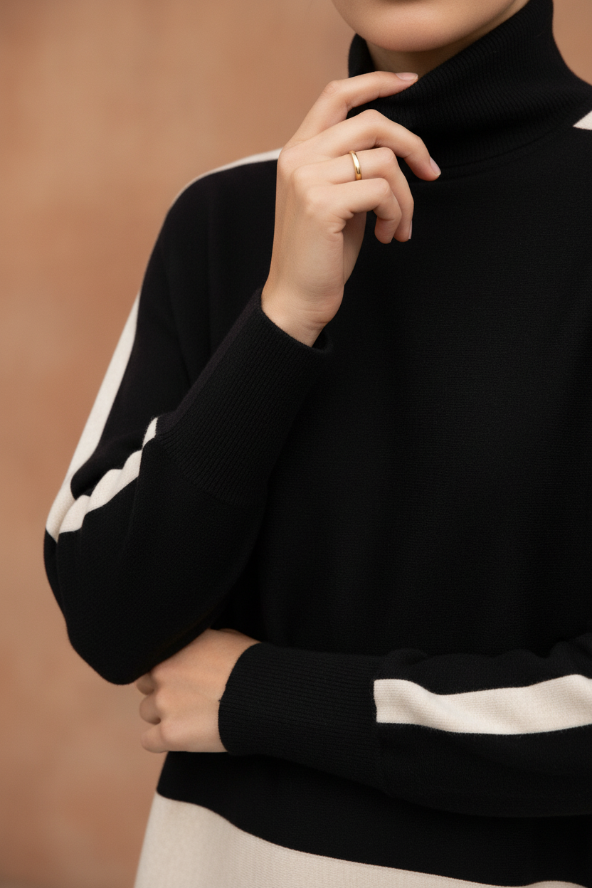 Detaljbild tyg och detaljer