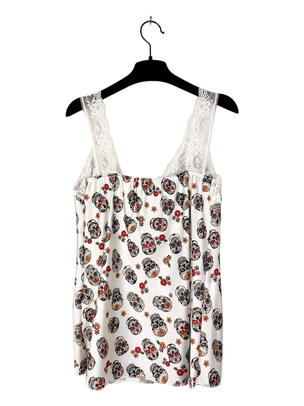 Spets linne med mönster