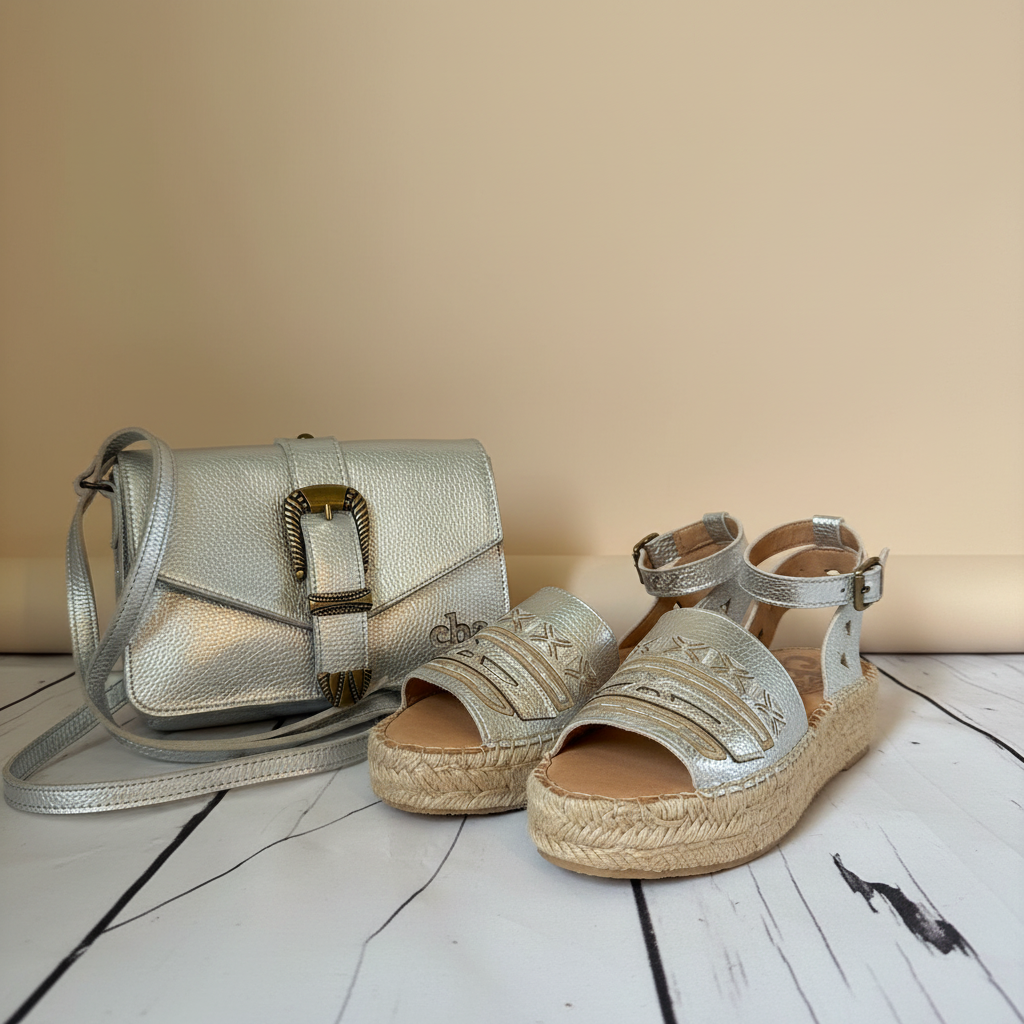 Espadrilles produktbild vit bakgrund