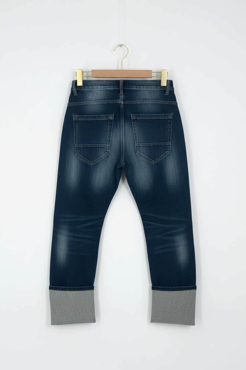 Förbättrad produktbild jeans