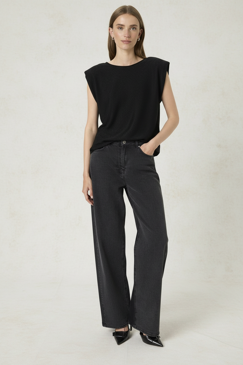 Förbättrad produktbild - svart topp