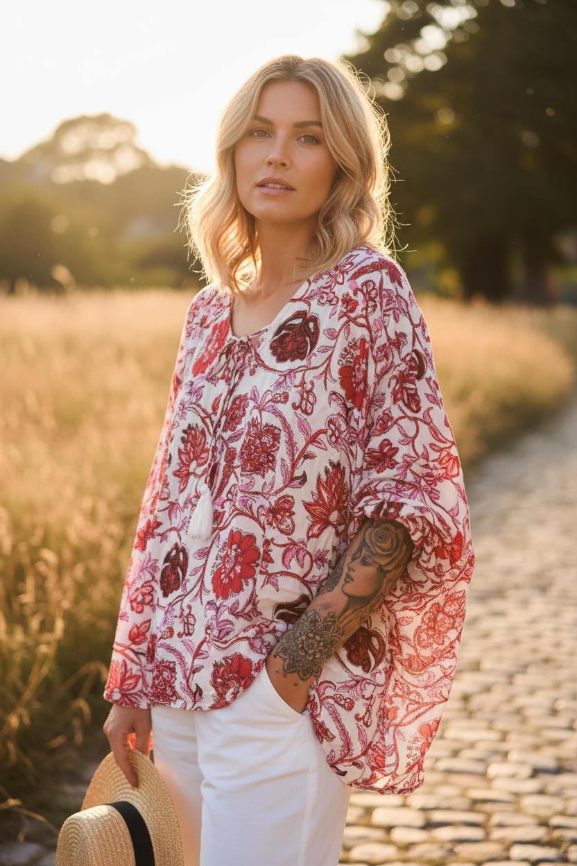 Golden hour - avslappnad oversized look