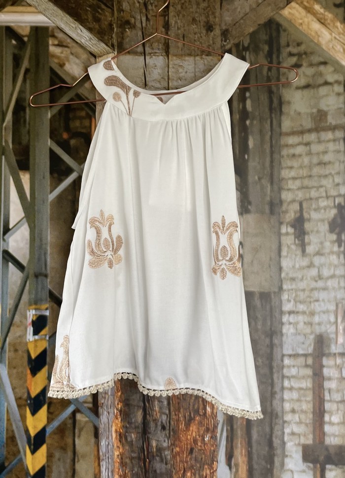 Grekisk Elegans Blus