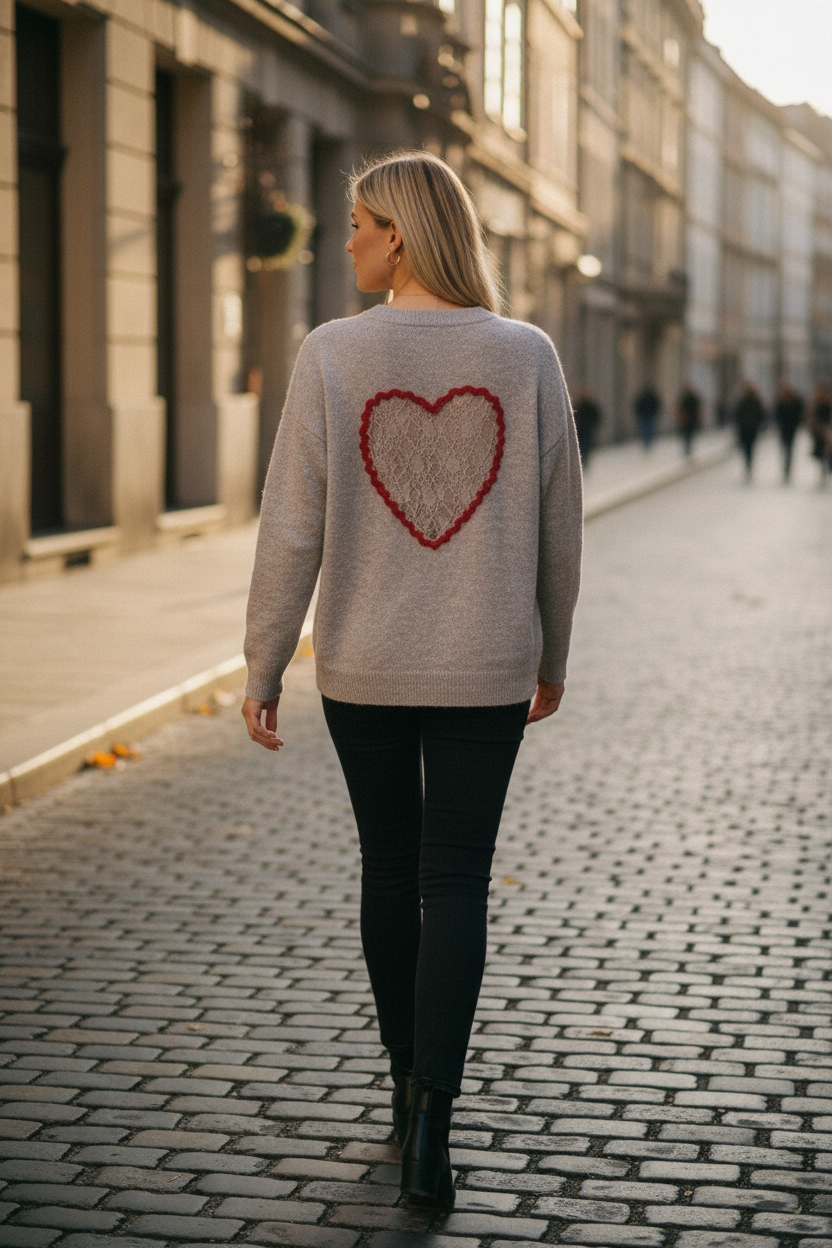Heart Sweater – M1 bak