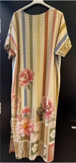 Boho Skull Maxi Klänning