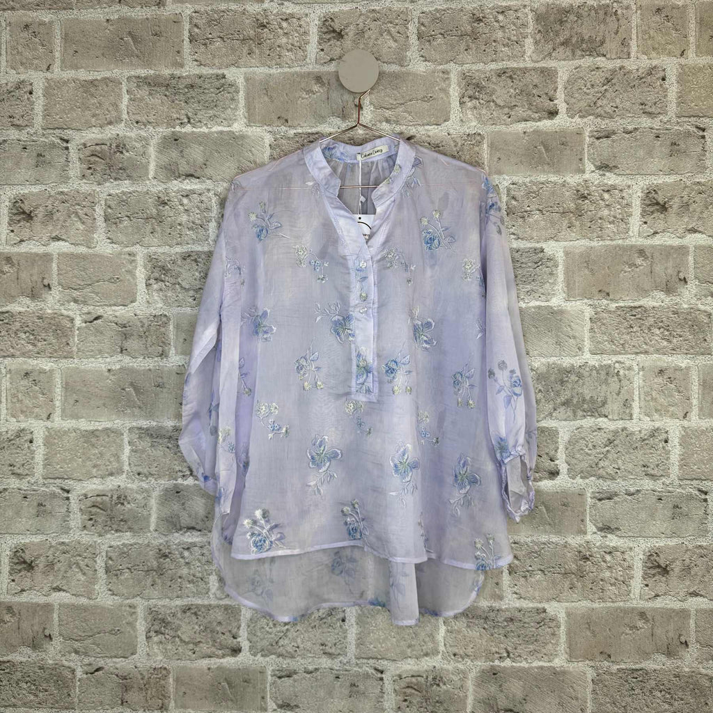 Taya Blus - Elegant Oversize Blus i Viscose & Tencel