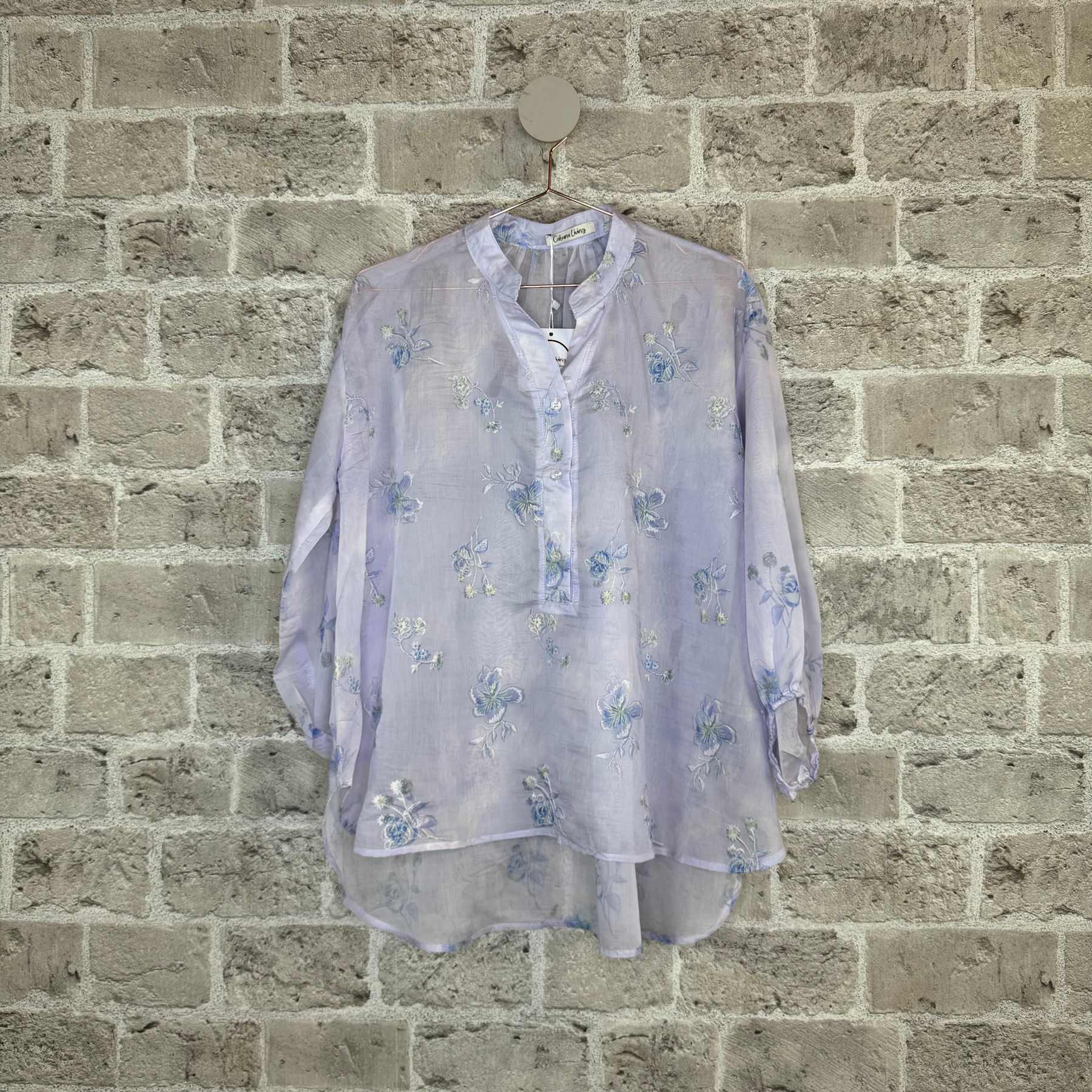 Taya Blus - Elegant Oversize Blus i Viscose & Tencel