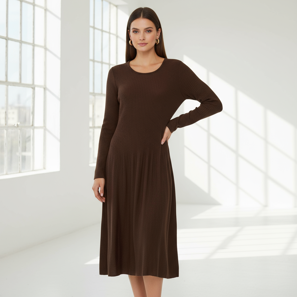 Mdc Sally Dress Brun