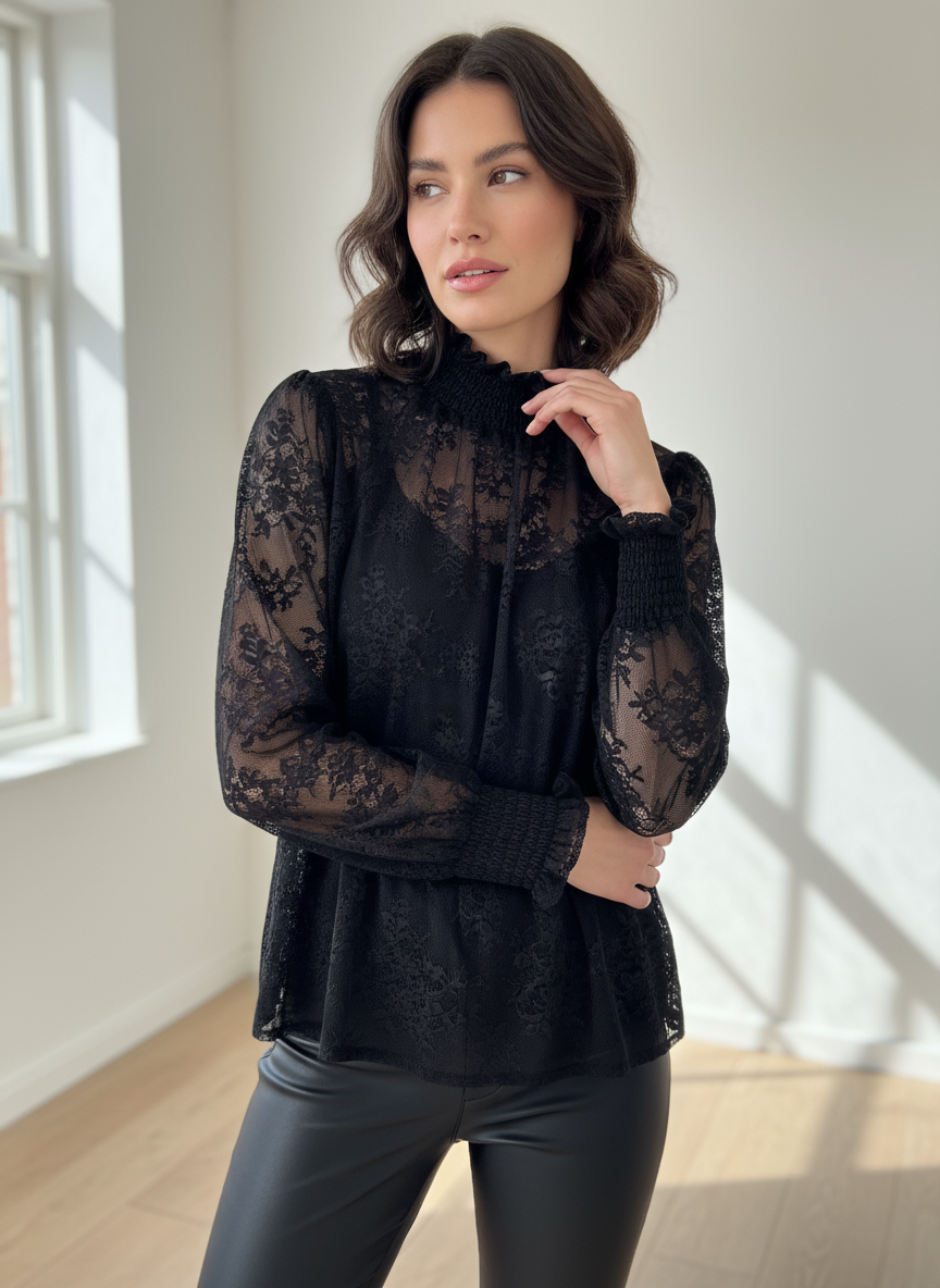 Lace Blouse smock