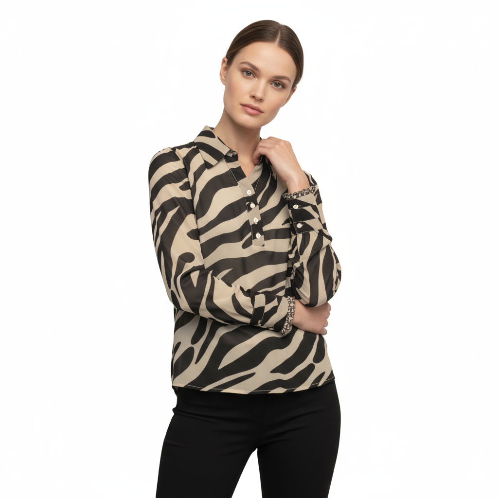 Portmann Shirt Animal print