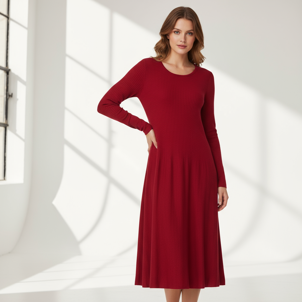 Mdc Sally Dress Röd