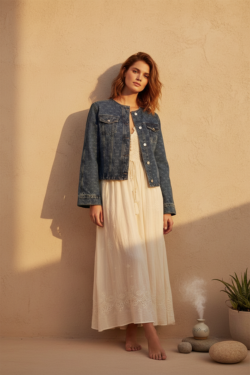 IVY Jazz Short Jacket patterned lifestyle