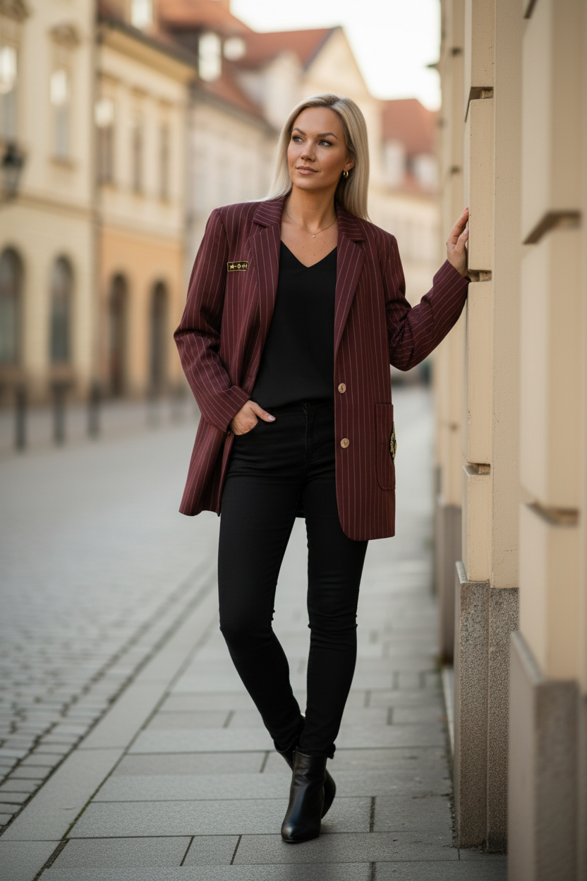 Jessy Blazer – Svarta jeans 3