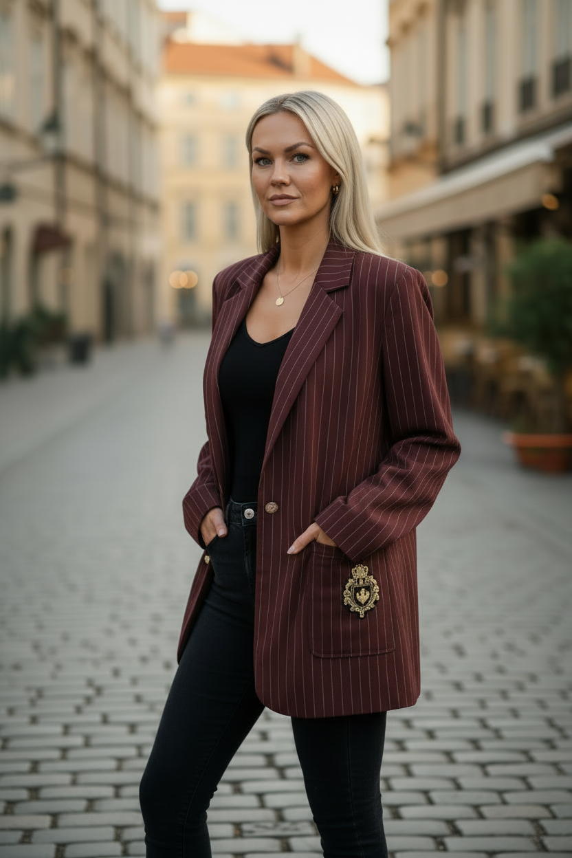 Jessy Blazer – Svarta jeans C