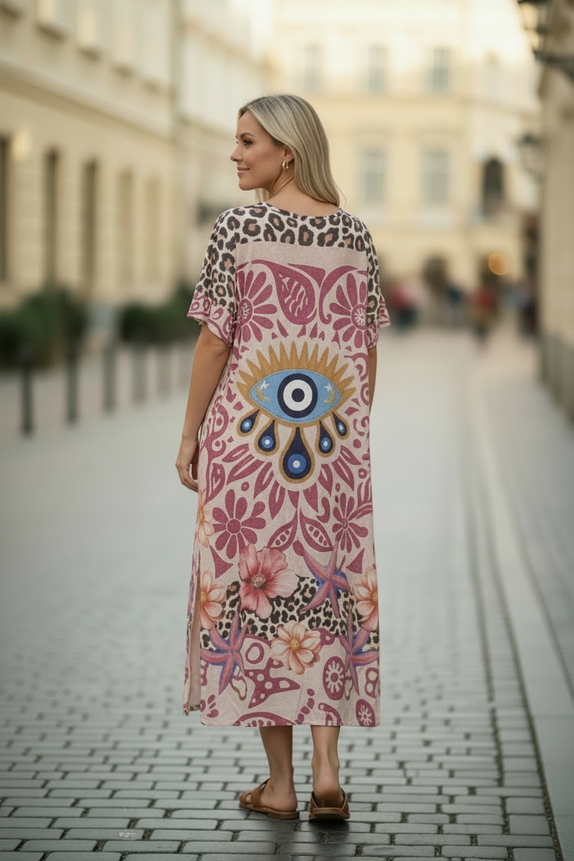 Kaftan bakifrån