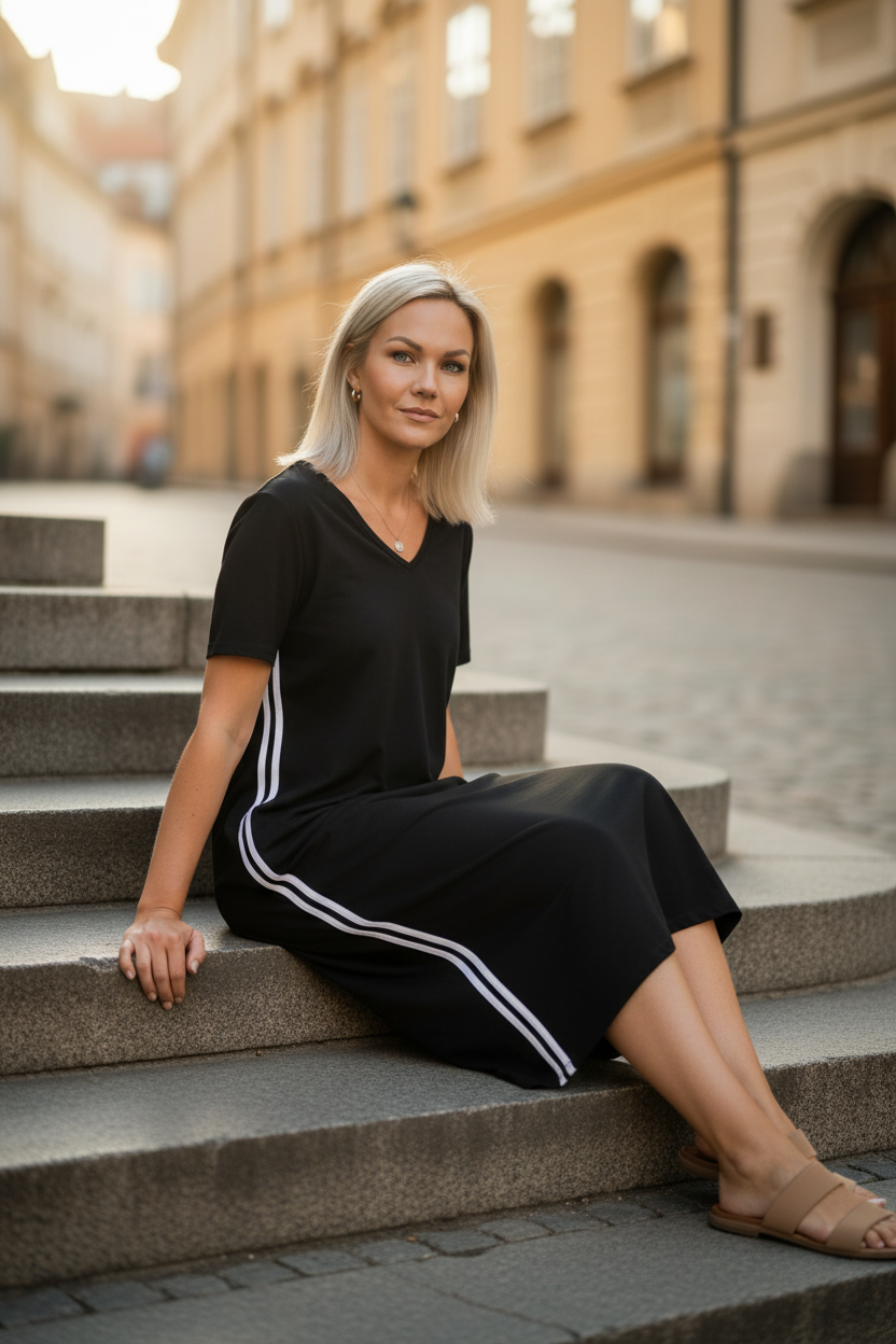 Klänning trappa