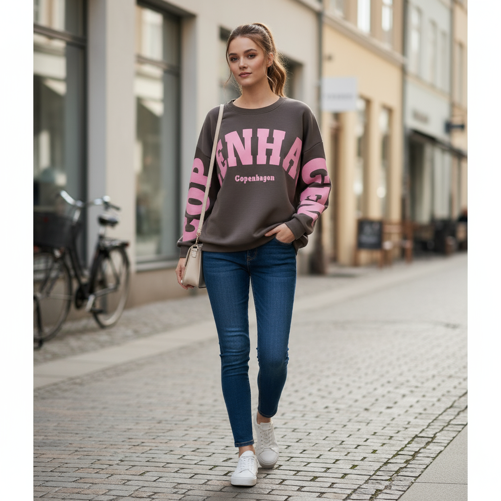 Mdc Hibiscus Sweatshirt - Copenhagen