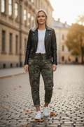 Magic Pant Green Camo – Pose 1