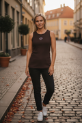 Modell 1 – IVY CPH Rita Tank Espresso Brown