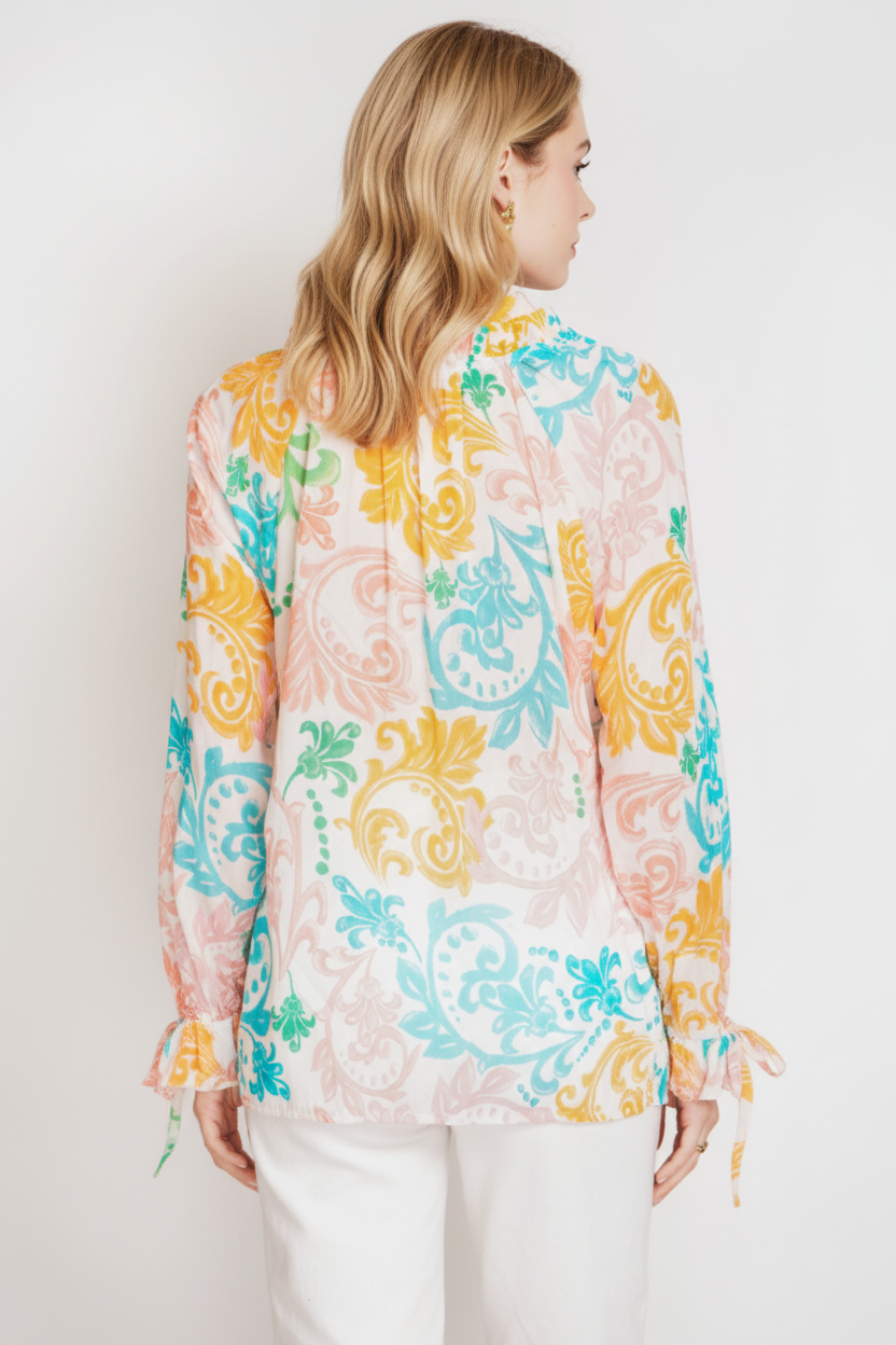 Modellbild baksida med ärmar nere