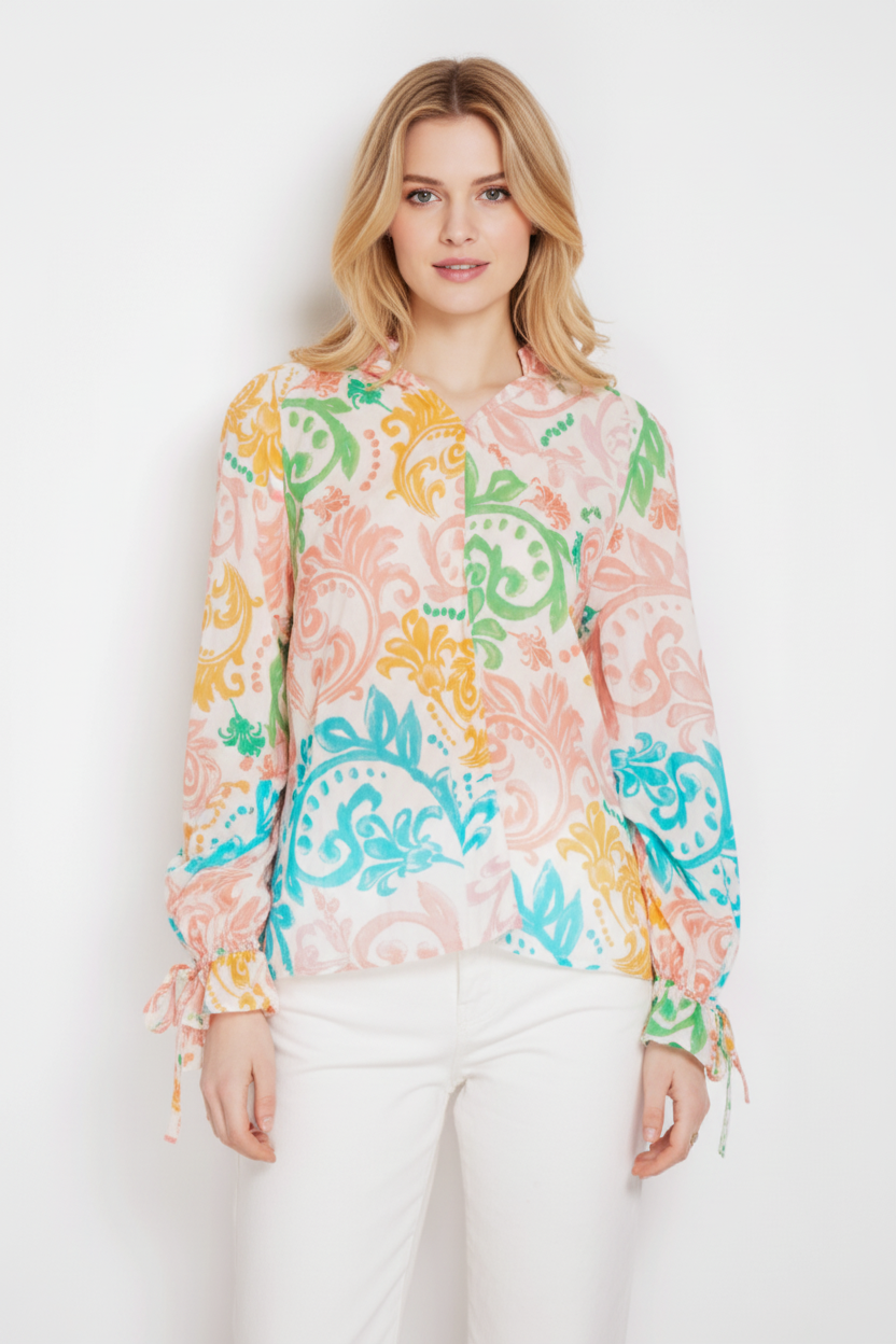 Modellbild framsida med båda ärmar nere