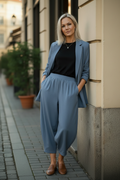 Modellbild – Gilly Pants monokrom set
