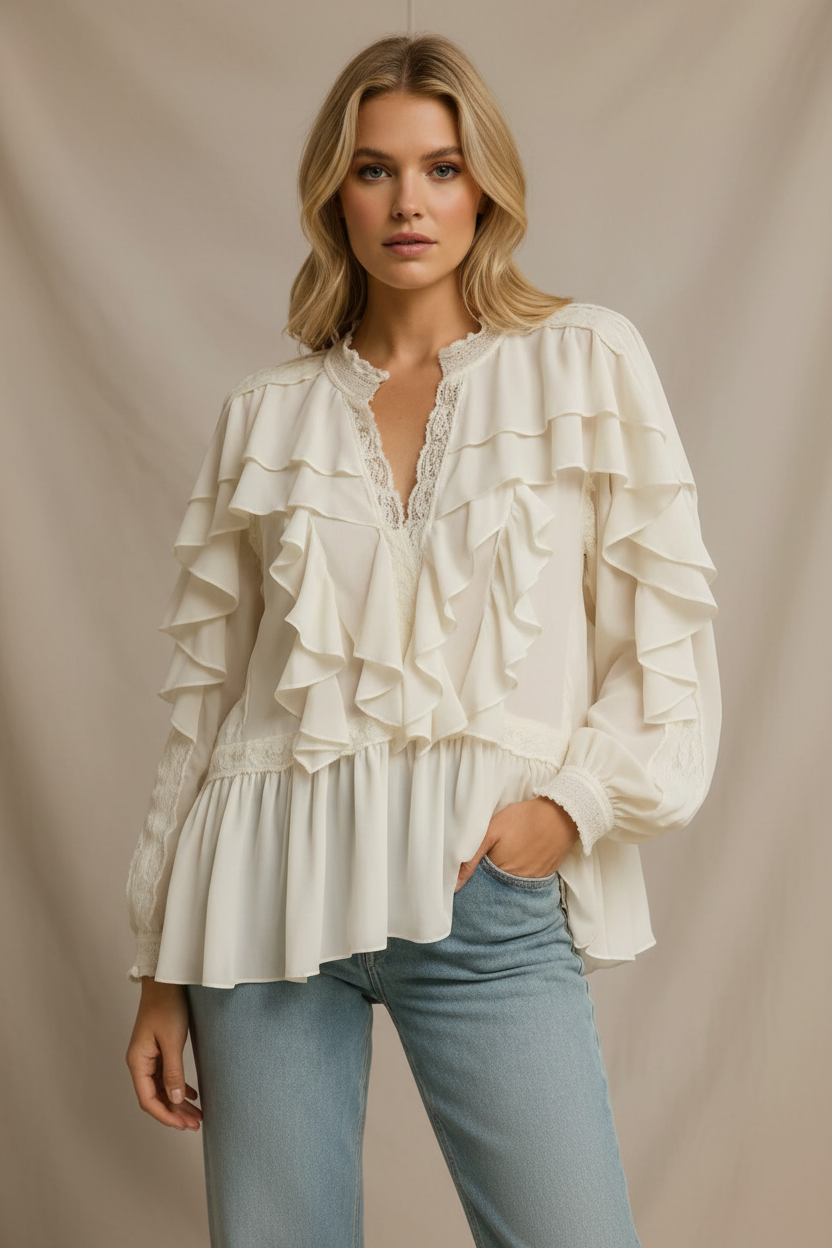 Modellbild - Helbild med jeans