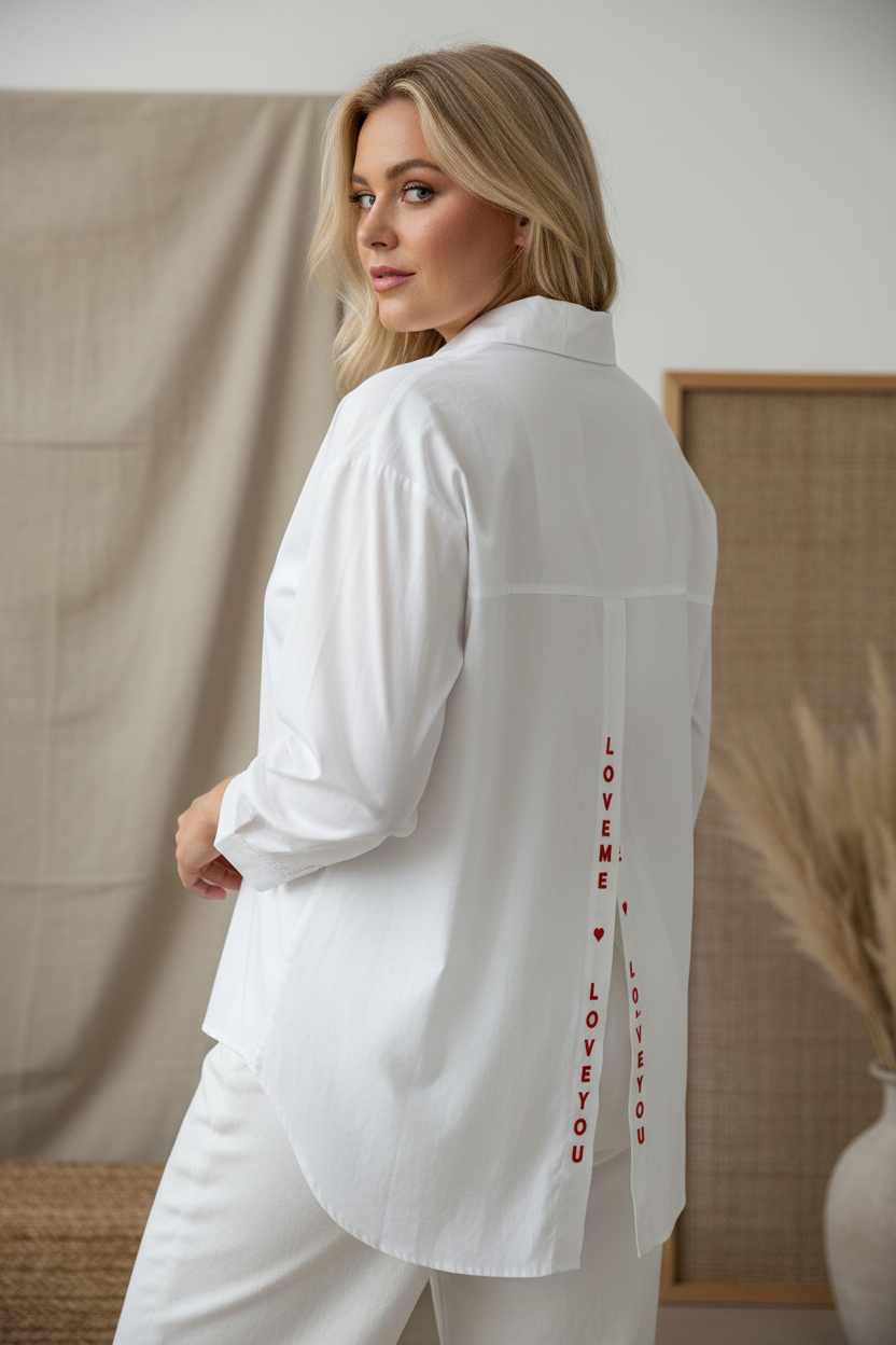 Modellbild - rygg med slits, tre-kvarts vy