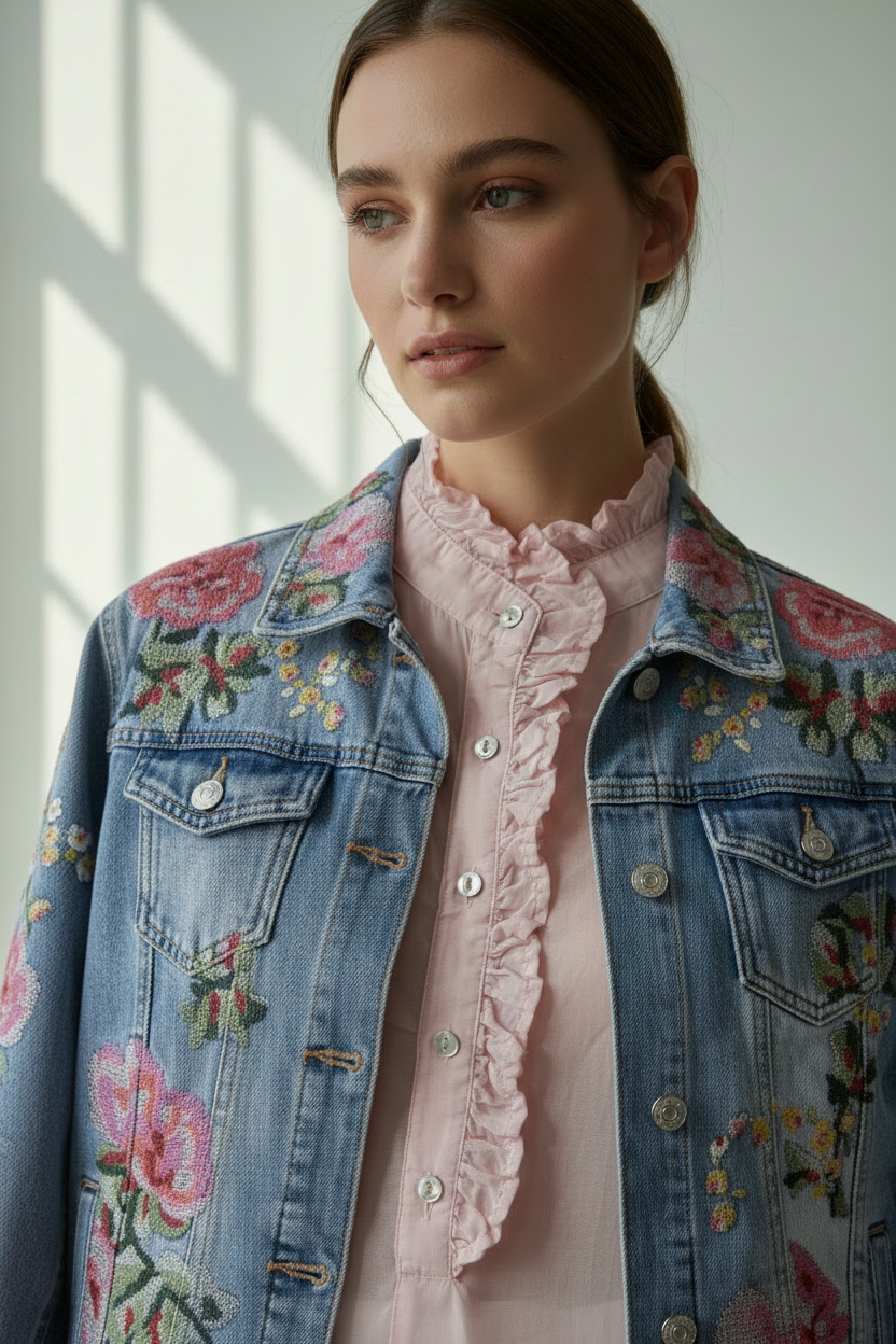 Närbild outfit styling