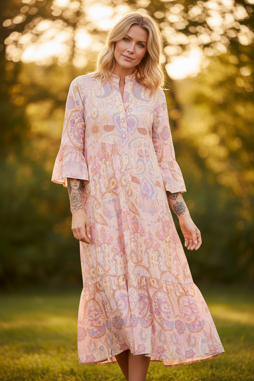 Nadina Midi Dress Outdoor 1