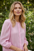 Naturlig Roselle Shirt Närbild