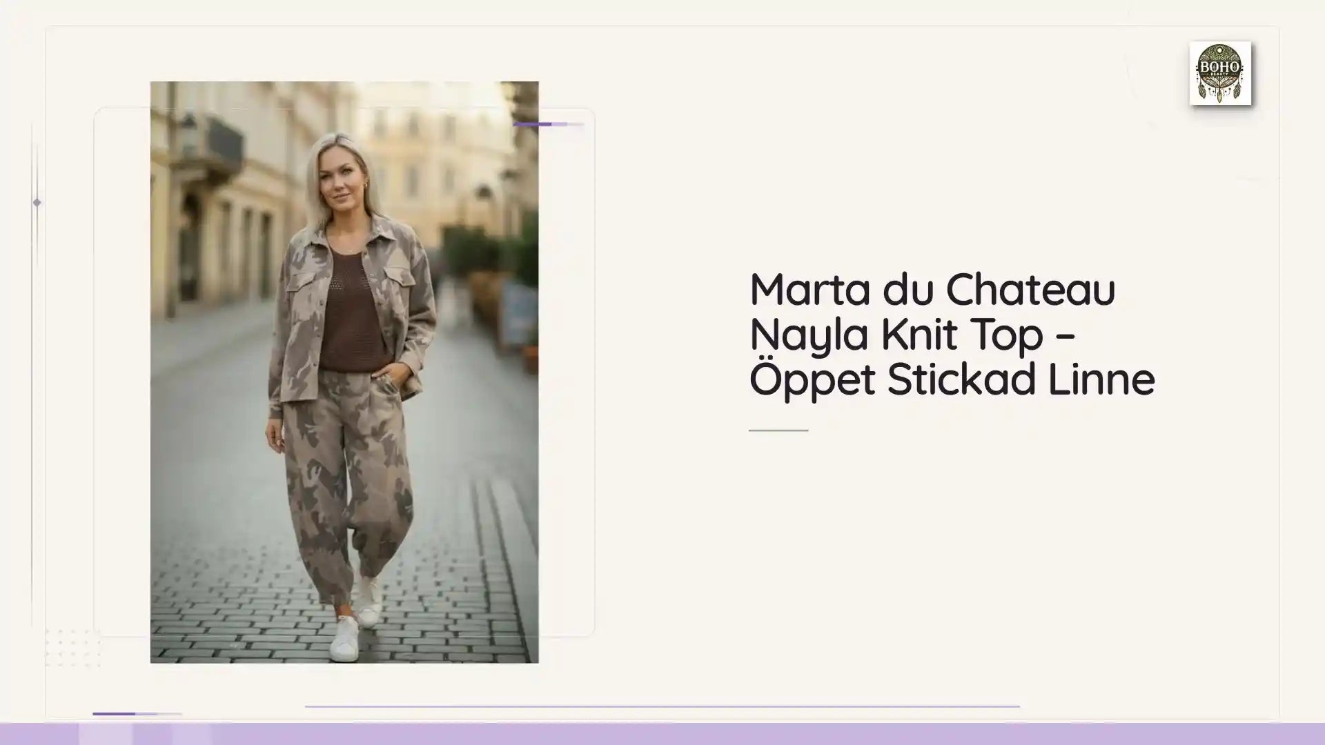 Marta du Chateau Nayla Knit Top &ndash; &Ouml;ppet Stickad Linne by@Outfy