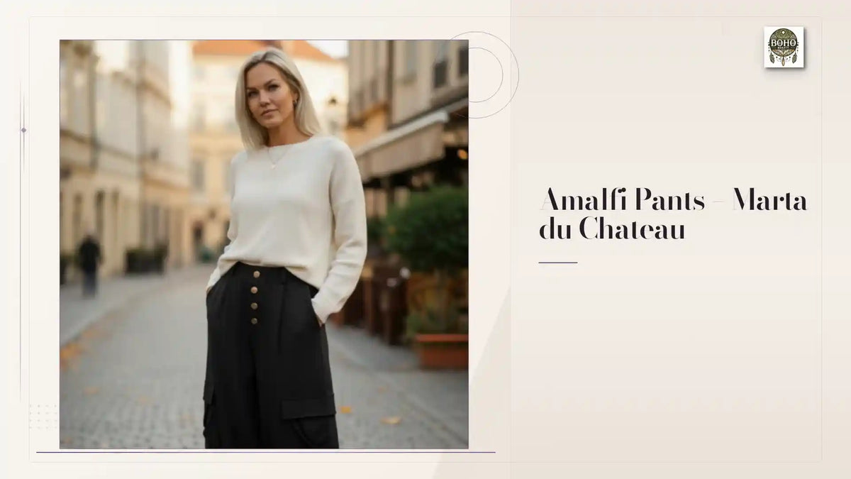 Amalfi Pants &ndash; Marta du Chateau by@Outfy