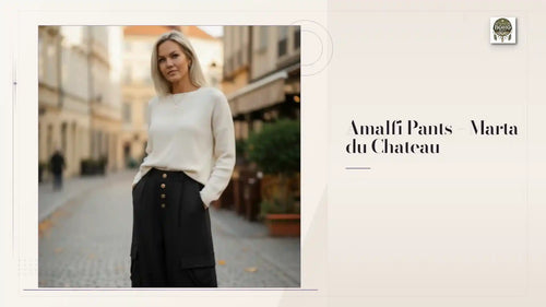 Amalfi Pants &ndash; Marta du Chateau by@Outfy