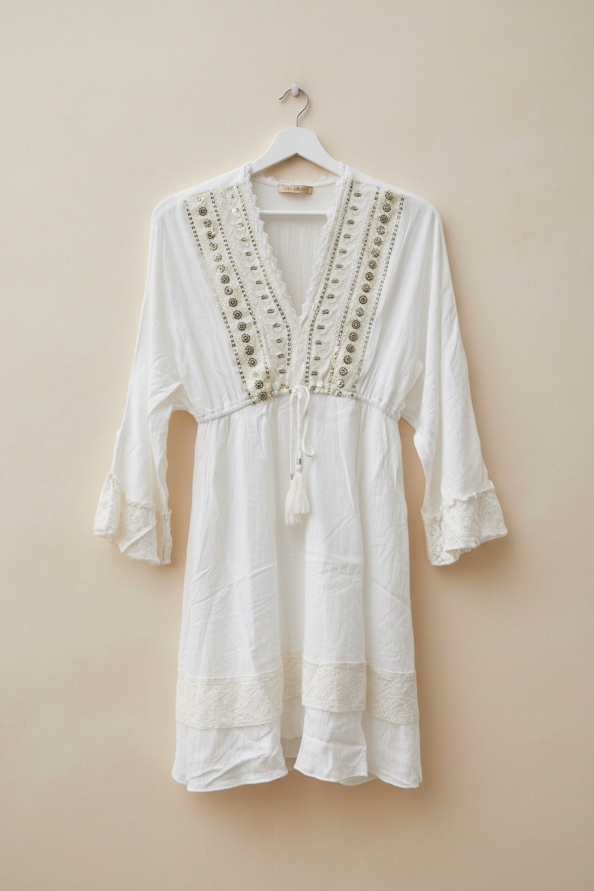 Produktbild – Boho White Dress