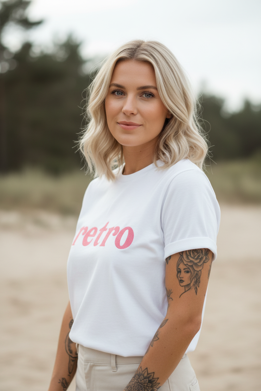 Rosa retro lifestyle