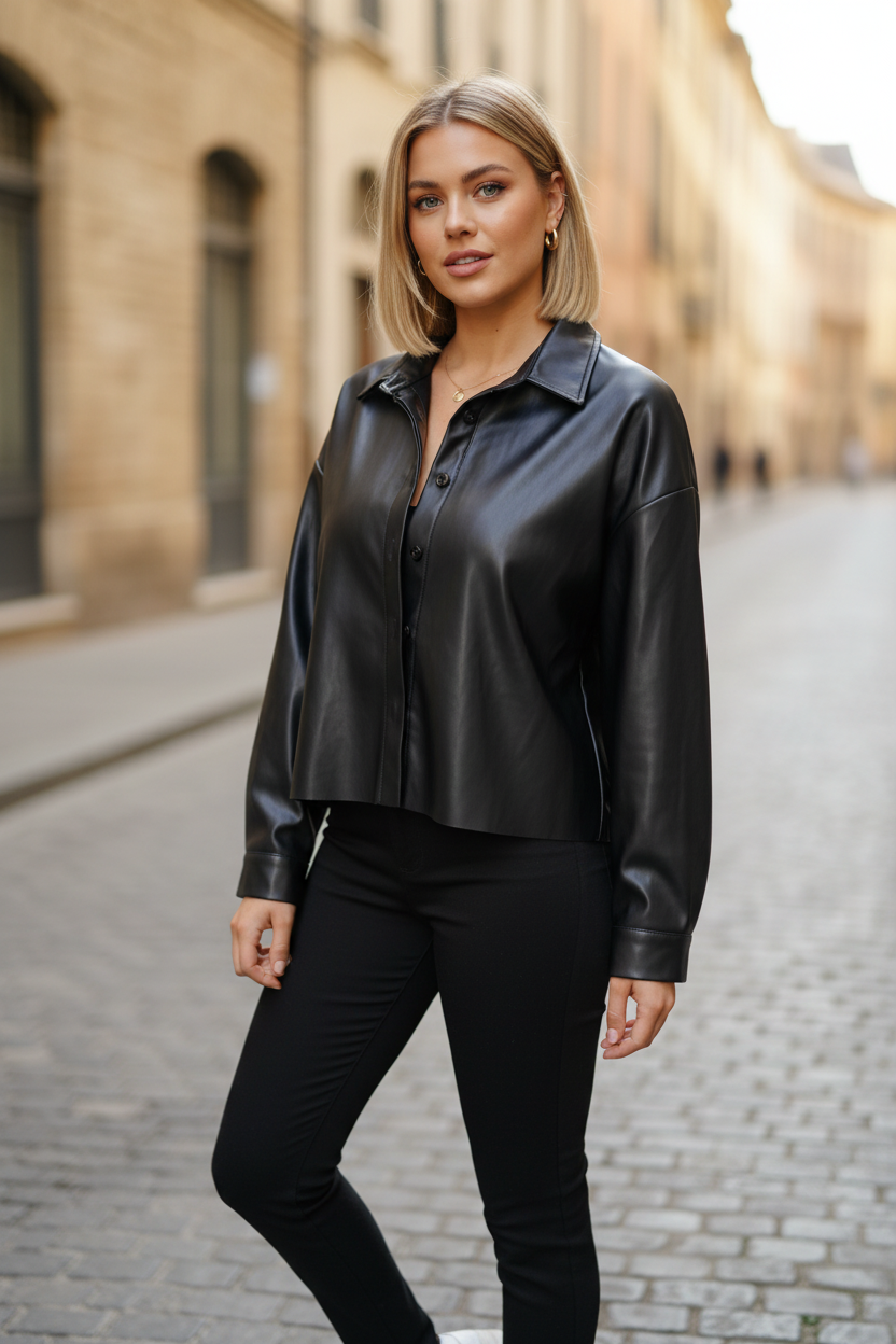 Skinnkjorta – Modell 1