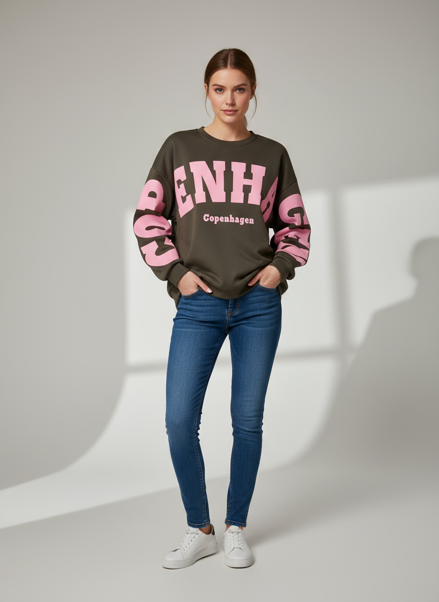 Mdc Hibiscus Sweatshirt - Copenhagen